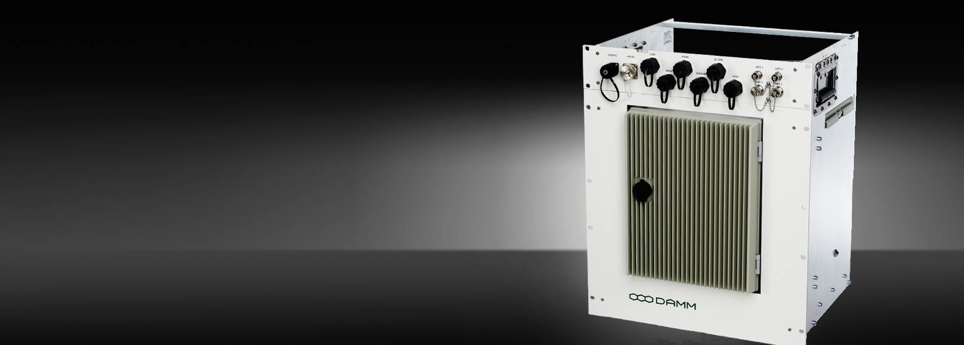 Product photo of the DAMM Field Mobile Base Station FMT - ideal as military communication system