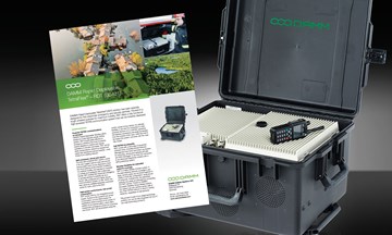 Download DAMM RDT TETRA portable base station flyer
