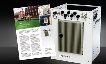 Download DAMM Field Mobile TETRA base station flyer