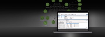 Screenshot of the DAMM Network management solution